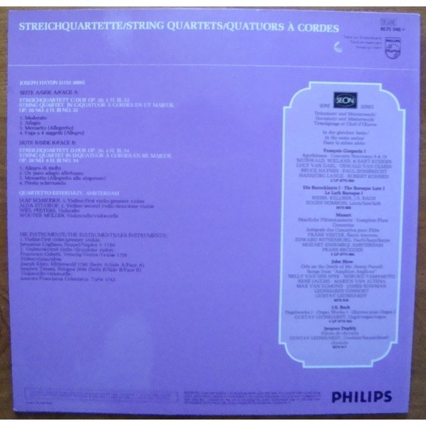 Streichquartette Op. 20, 2 & 4