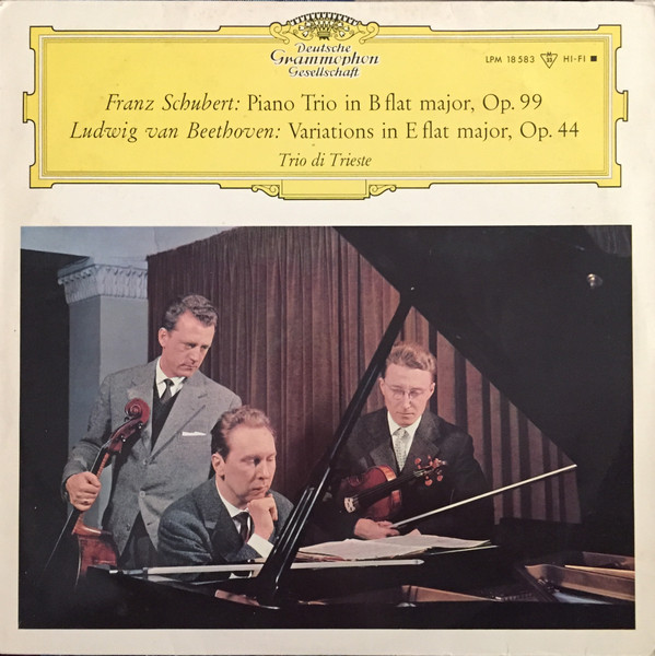 Franz Schubert: Piano Trio In B Flat Major, Op. 99 - Ludwig Van Beethoven: Variations In E Flat Major, Op. 44