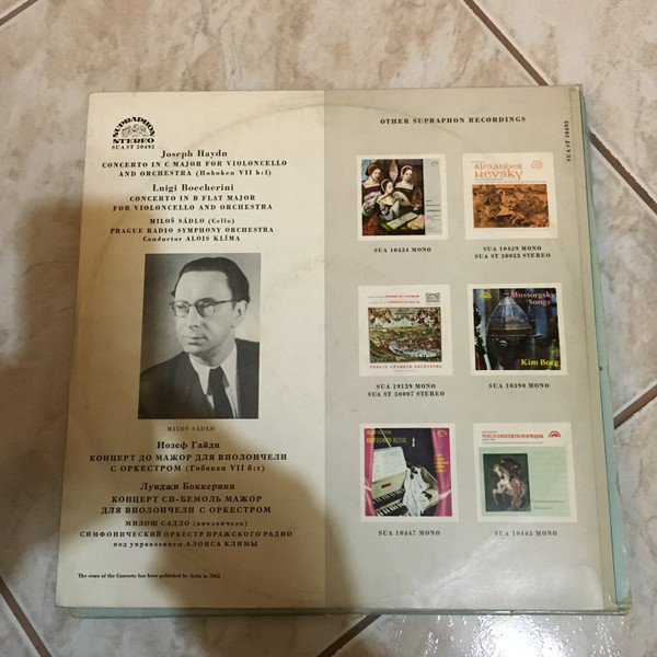 Concerto In C Major For Cello & Orchestra / Concerto In B Flat Major For Cello & Orchestra