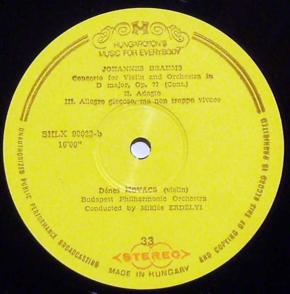 Violin Concerto In D Major Op.77