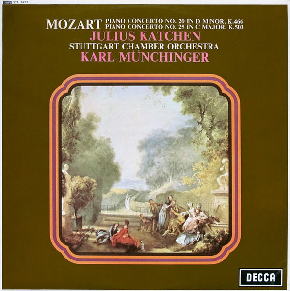 Piano Concerto No. 20 In D Minor, K.466 / Piano Concerto No. 25 In C Major, K.503