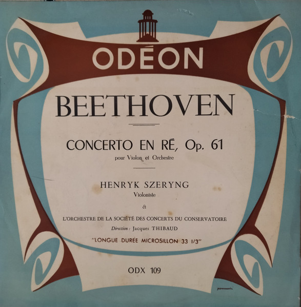 Concerto En R&eacute;, Op. 61 Pour Violon Et Orchestre