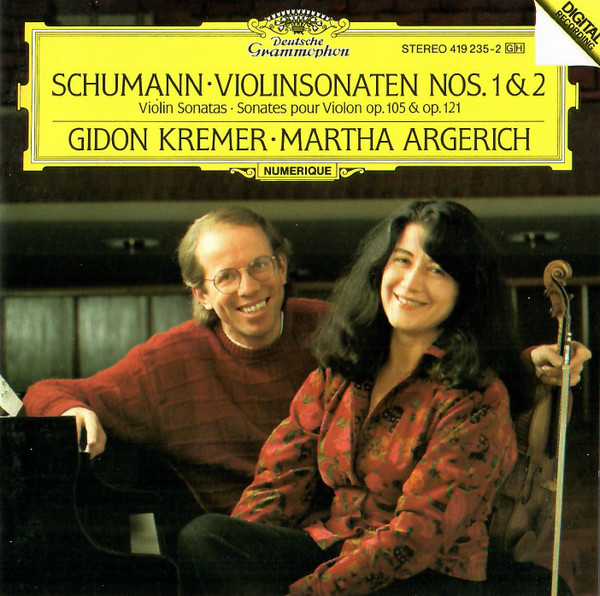 Violinsonaten Nos. 1 & 2 = Violin Sonatas = Sonates Pour Violon Op. 105 & Op. 121