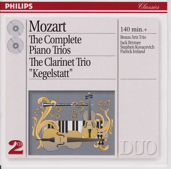 The Complete Piano Trios; The Clarinet Trio "Kegelstatt"
