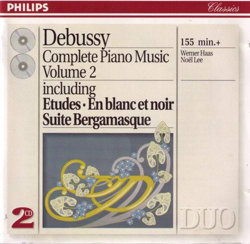 Complete Piano Music Volume 2 Including Etudes &bull; En Blanc Et Noir &bull; Suite Bergamasque