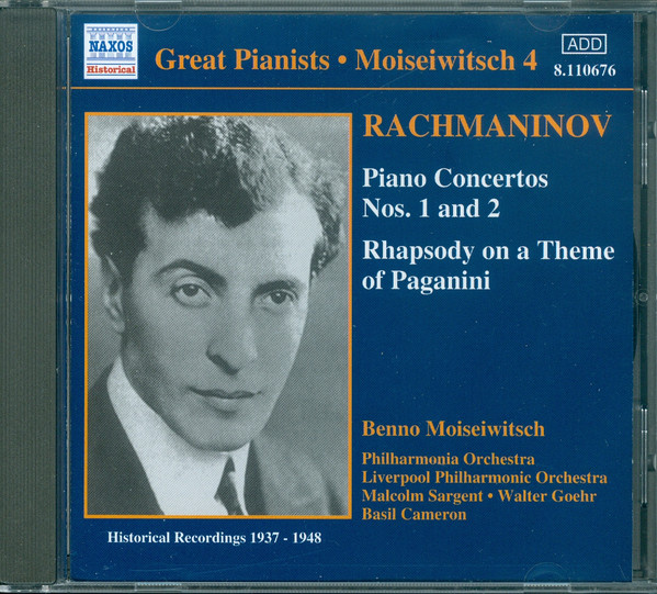 Moiseiwitsch 4 (Historical Recordings 1937-1948)