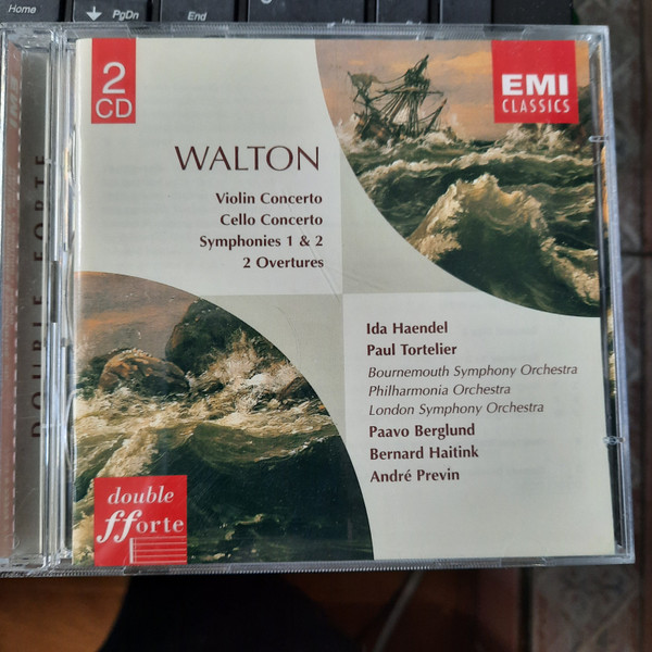 Sir William Walton: Violin Concerto; Cello Concerto; Symphonies 1 & 2; 2 Overtures