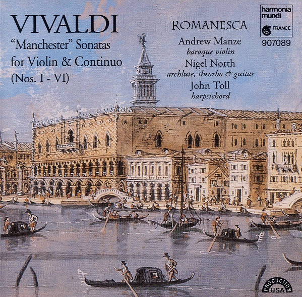 "Manchester" Sonatas For Violin & Continuo (Nos. I - VI)