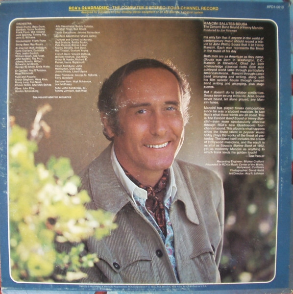 Mancini Salutes Sousa - The Concert Band Sound Of Henry Mancini