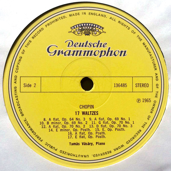 Frederik Chopin : 17 Waltzes