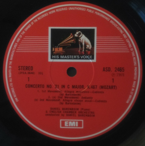 Piano Concertos: No. 21 In C Major, K.467 ・ No. 27 In B Flat Major, K.595