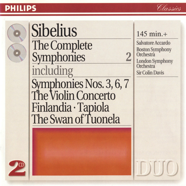 The Complete Symphonies 2 - Symphonies Nos. 3, 6, 7 &bull; The Violin Concerto &bull; Finlandia &bull; Tapiola &bull; The Swan Of Tuonela