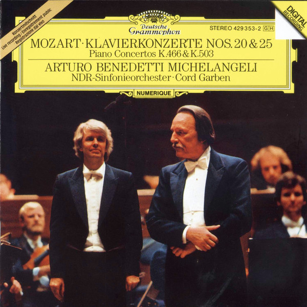Klavierkonzerte Nos. 20 & 25 = Piano Concertos K. 466 & K. 503