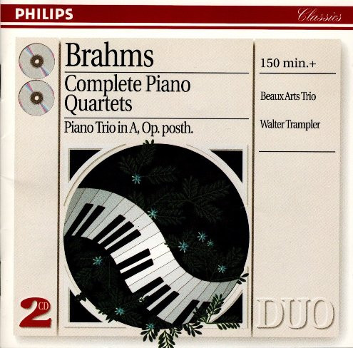 Complete Piano Quartets, Piano Trio In A, Op. Posth.