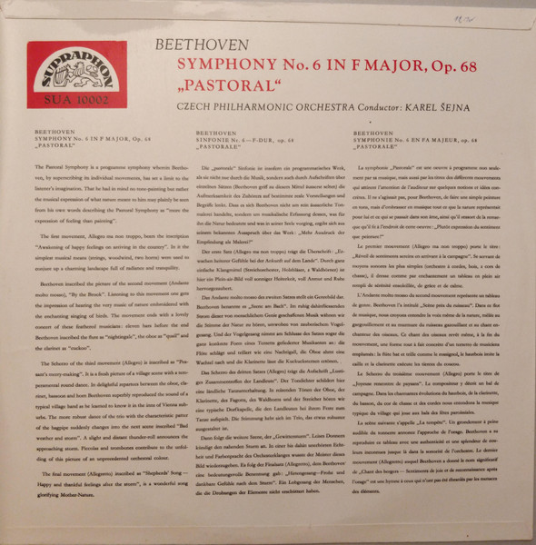 Symphony No. 6 In F Major, Op. 68 &bdquo;Pastoral&ldquo;