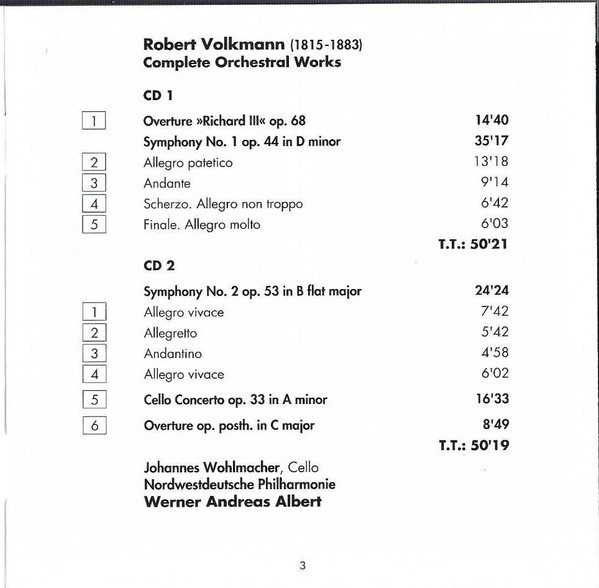 Complete Orchestral Works: Symphonies 1 & 2 &bull; Cello Concerto Op. 33 &bull; Overture &raquo;Richard III&laquo; &bull; Overture In C