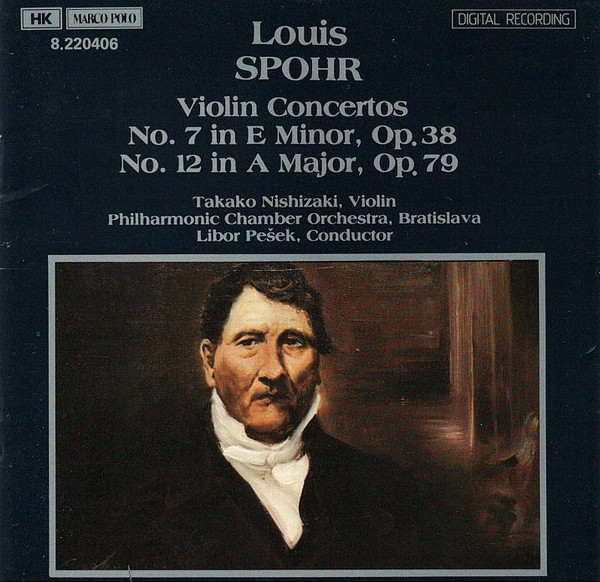 Violin Concertos No. 7 In E Minor, Op 38, No. 12 In A Major, Op 79