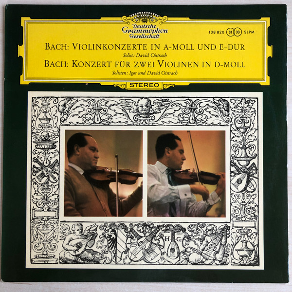 Violinkonzerte In A-moll Und E-Dur / Konzert F&uuml;r Zwei Violinen In D-Moll