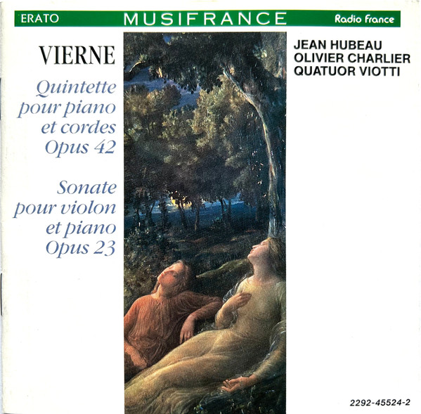 Quintette Pour Piano Et Cordes Op. 42 / Sonate Pour Violon Et Piano Op. 23