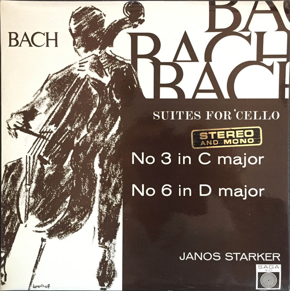 Suites For Unaccompanied Cello - Suite No.3 In C Major / Suite No.6 In D Major