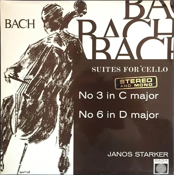 Suites For Unaccompanied Cello - Suite No.3 In C Major / Suite No.6 In D Major