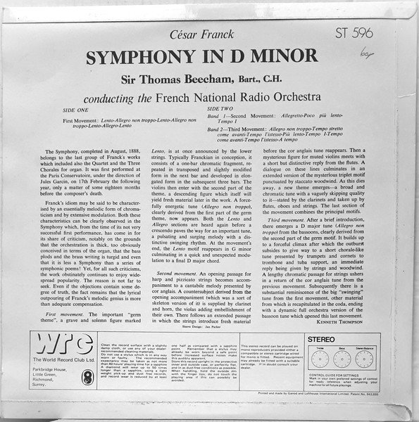 Symphony In D Minor