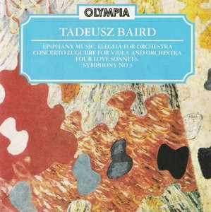 Epiphany Music - Elegeia For Orchestra - Concerto Lugubre For Viola And Orchestra - Four Love Sonnets - Symphony No. 3