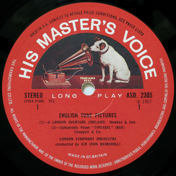 English Tone Pictures