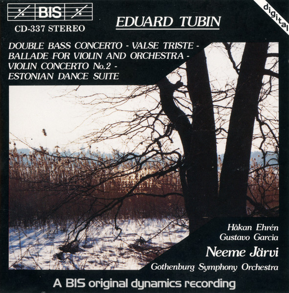 Double Bass Concerto, Valse Triste, Ballade For Violin And Orchestra, Violin Concerto No. 2, Estonian Dance Suite