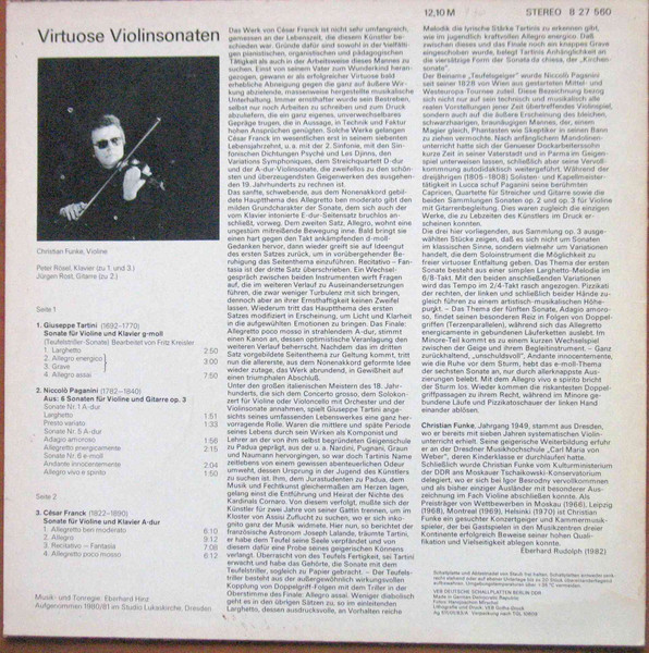 Virtuose Violinsonaten