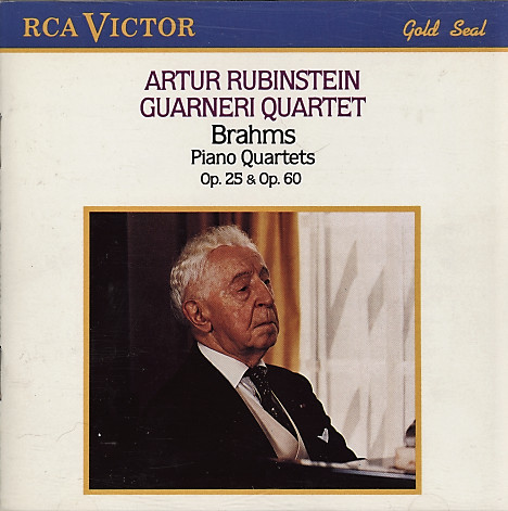 Brahms-Piano Quartets, Op. 25 & Op. 60