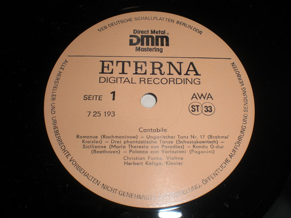 Cantabile - Ber&uuml;hmte Zugaben