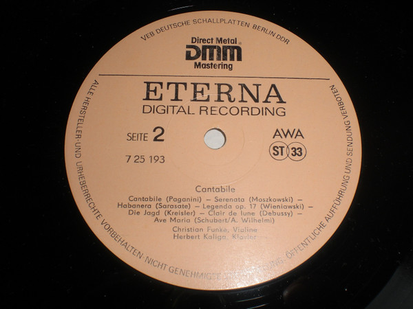 Cantabile - Ber&uuml;hmte Zugaben