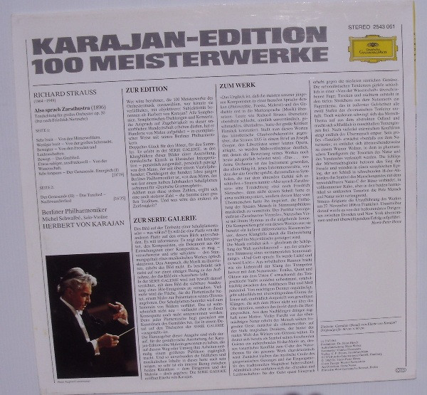 Karajan-Edition 100 Meisterwerke - Richard Strauss: Also Sprach Zarathustra
