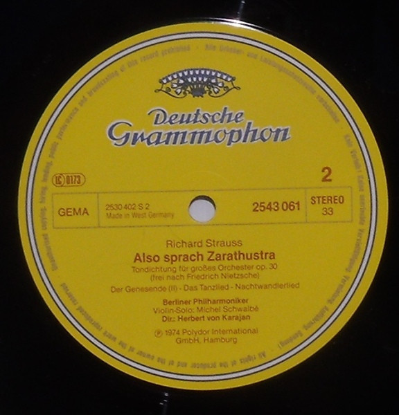 Karajan-Edition 100 Meisterwerke - Richard Strauss: Also Sprach Zarathustra