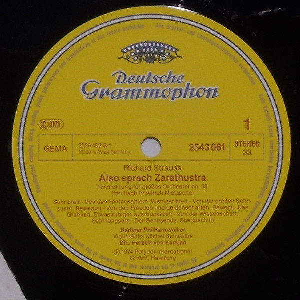 Karajan-Edition 100 Meisterwerke - Richard Strauss: Also Sprach Zarathustra