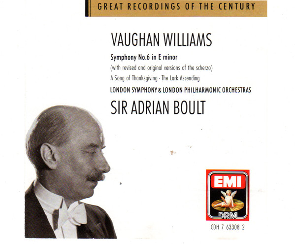 Symphony No. 6 In E Minor / A Song Of Thanksgiving / The Lark Ascending