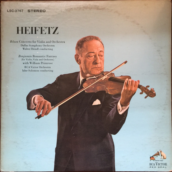 Concerto For Violin And Orchestra / Romantic Fantasy
