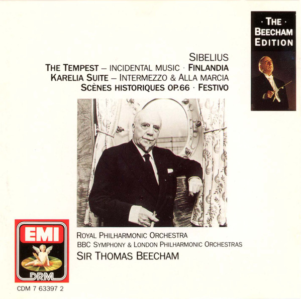 The Tempest: Incidental Music/Finlandia/Karelia Suite - Intermezzo & Alla Marcia/Scenes Historiques/Festivo