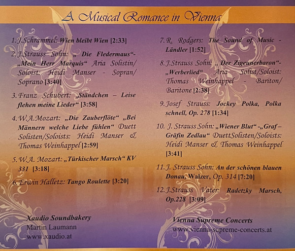 A Musical Romance In Vienna