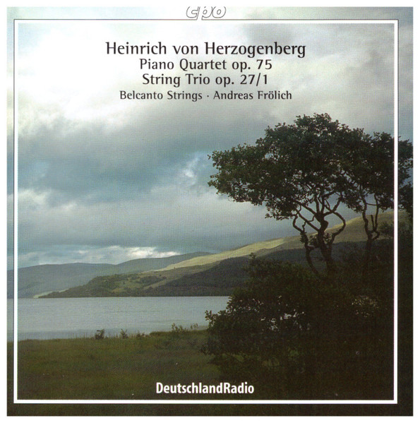 Piano Quartet Op. 75 / String Trio Op. 27/1