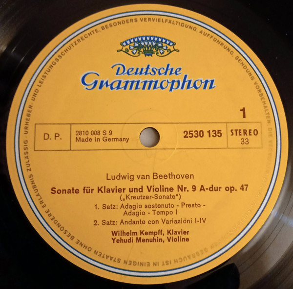 Violinsonaten = Violin Sonatas Op. 47 &raquo;Kreutzer&laquo; ∙ Op. 30 No. 3