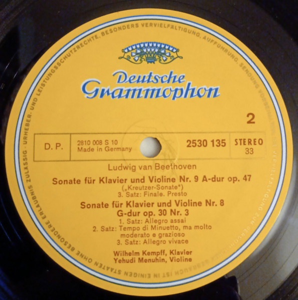 Violinsonaten = Violin Sonatas Op. 47 &raquo;Kreutzer&laquo; ∙ Op. 30 No. 3