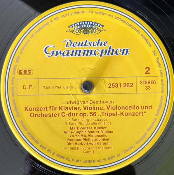 Tripelkonzert &bull; Triple Concerto