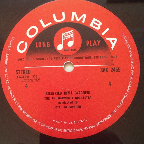 Symphony No.7 / Siegfried Idyll