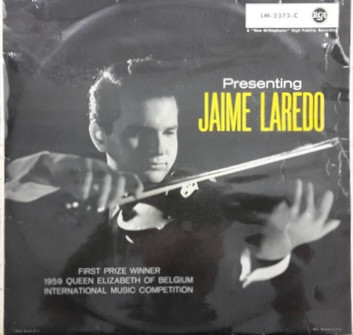 Presenting Jaime Laredo