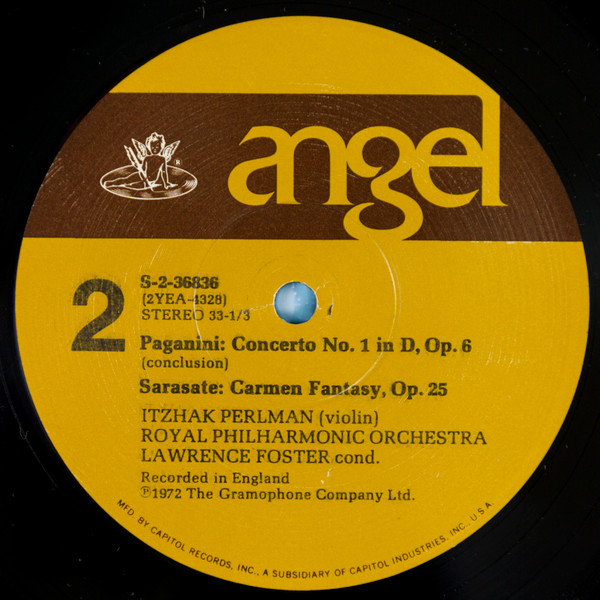 Concerto No. 1 In D / Carmen Fantasy