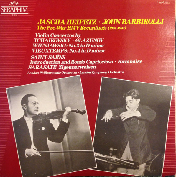 The Pre-War HMV Recordings (1934-1937) / Violin Concertos No. 2 In D Minor, No. 4 In D Minor / Introduction And Rondo Capriccioso - Havanaise / Zigeunerweisen