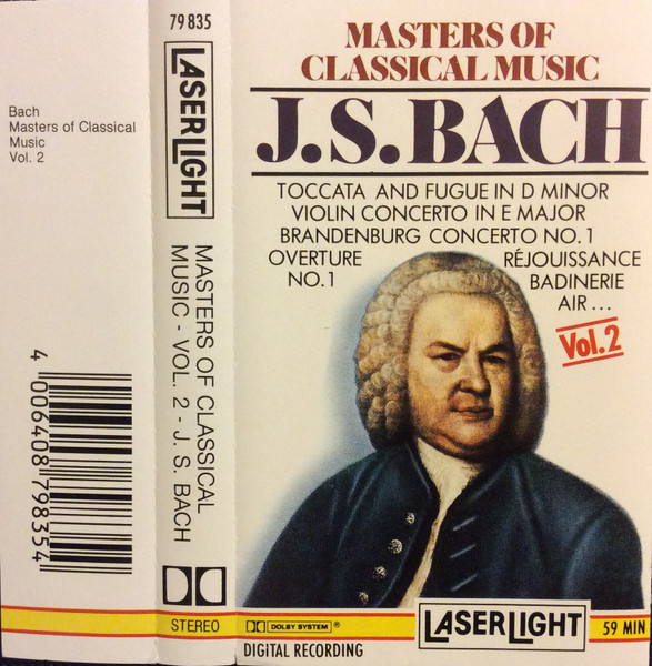 Masters Of Classical Music, Vol.2: J.S. Bach