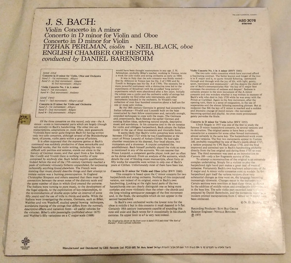Violin Concertos, Album 2